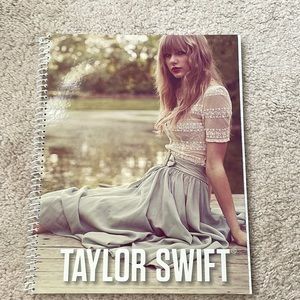 Taylor Swift Red Era Notebook